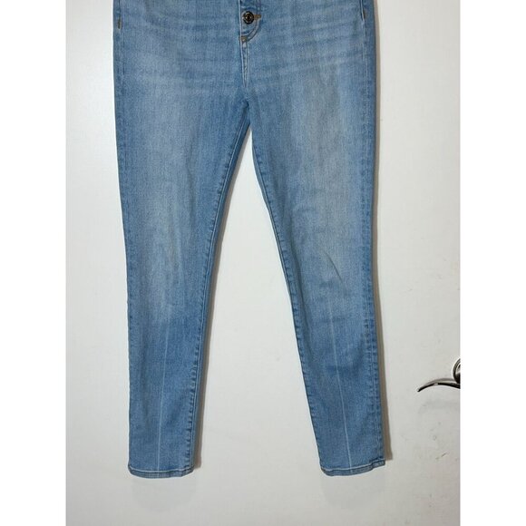 Veronica Beard Debbie High Rise Skinny Jean Size 25 Ocean Blue - Picture 2 of 9